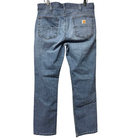 Carhartt Men’s Relaxed Rugged Flex Straight Leg Denim Jeans Size 34 x 30 - Picture 2 of 6